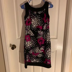 AB Studio Sleeveless Floral Dress